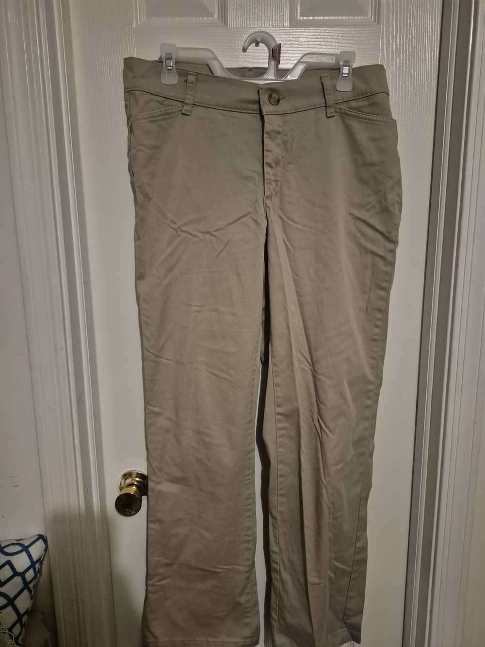 Riders by Lee Women's Straight-Leg Trousers in Khaki